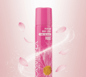 بخاخ الجسم المعطر كازابلانكا فيم روز