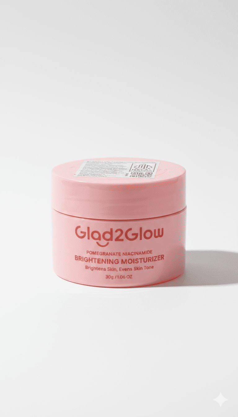 مرطب Glad2Glow Pomegranate Niacinamide Brightening