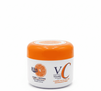 كريم تفتيح الوجه والجسم RDA بفيتامين سي.