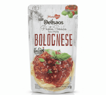 صلصة المكرونة .MAMASUKA Delisaos Pasta Sauce Bolognese  315 جرام