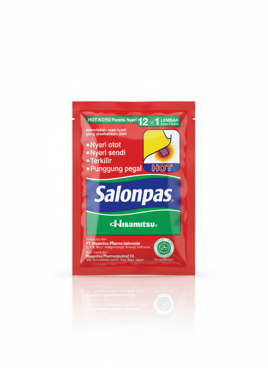 لصقات سالونباس هوت (Salonpas Hot) لتخفيف الآلام