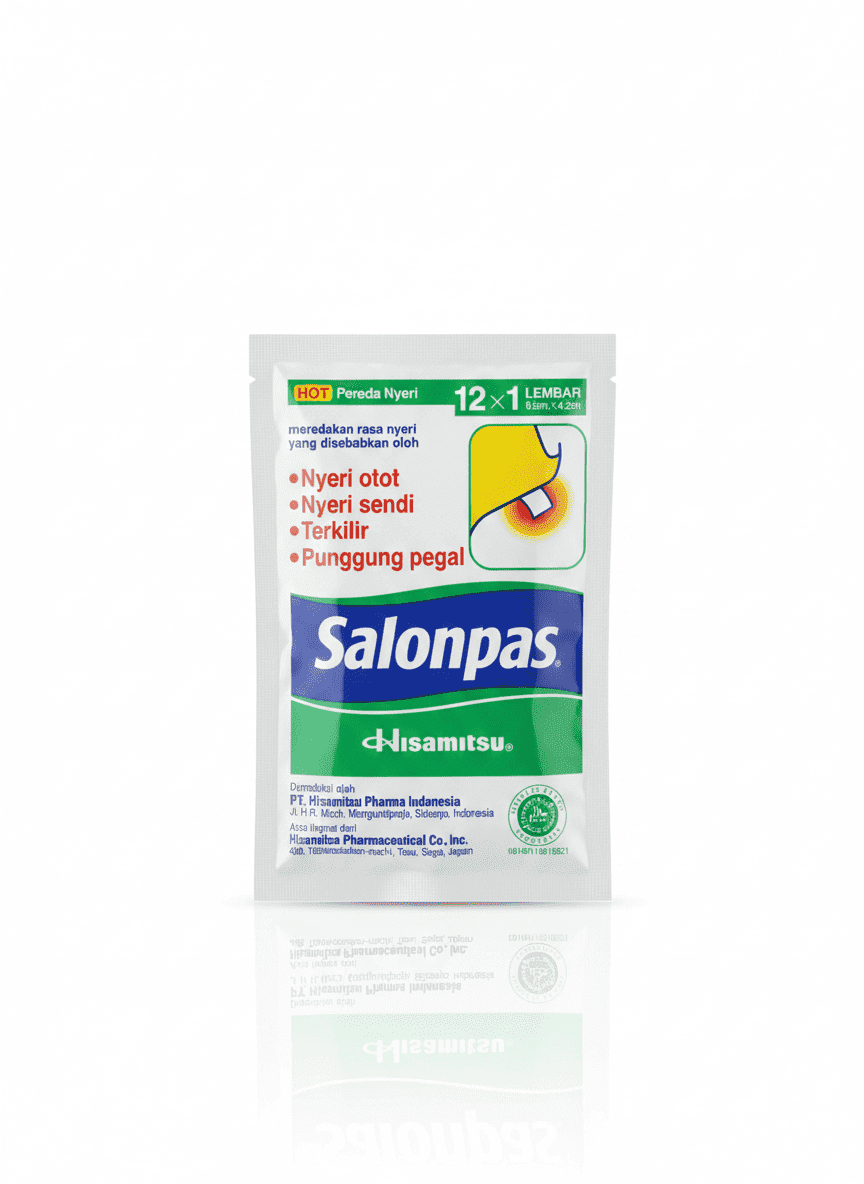 لصقات سالونباس (Salonpas) لتخفيف الآلام
