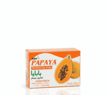 صابون بابايا مبيض من شركة RDL بوزن 135 جرام.