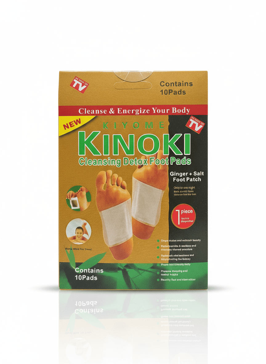 وسادات كينوكي ديتوكس للقدمين.