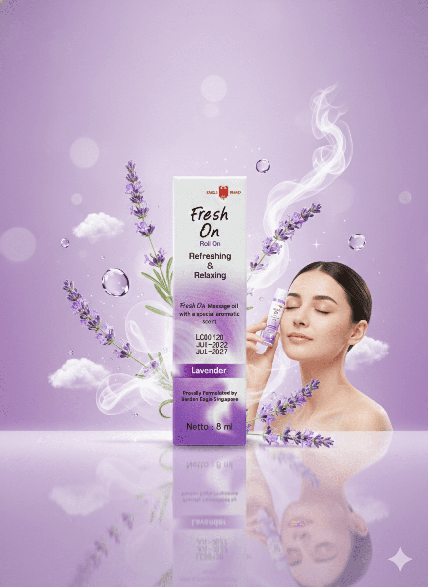 زيت مساج فريش اون رول باللافندر من إيجل براند - الصورة 2