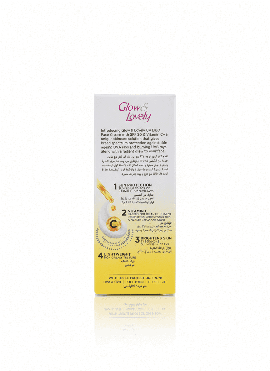 كريم الوجه Glow & Lovely UV DUO - الصورة 2