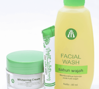 مجموعة منتجات للعناية بالبشرة  “Night Whitening” من Liz Skincare