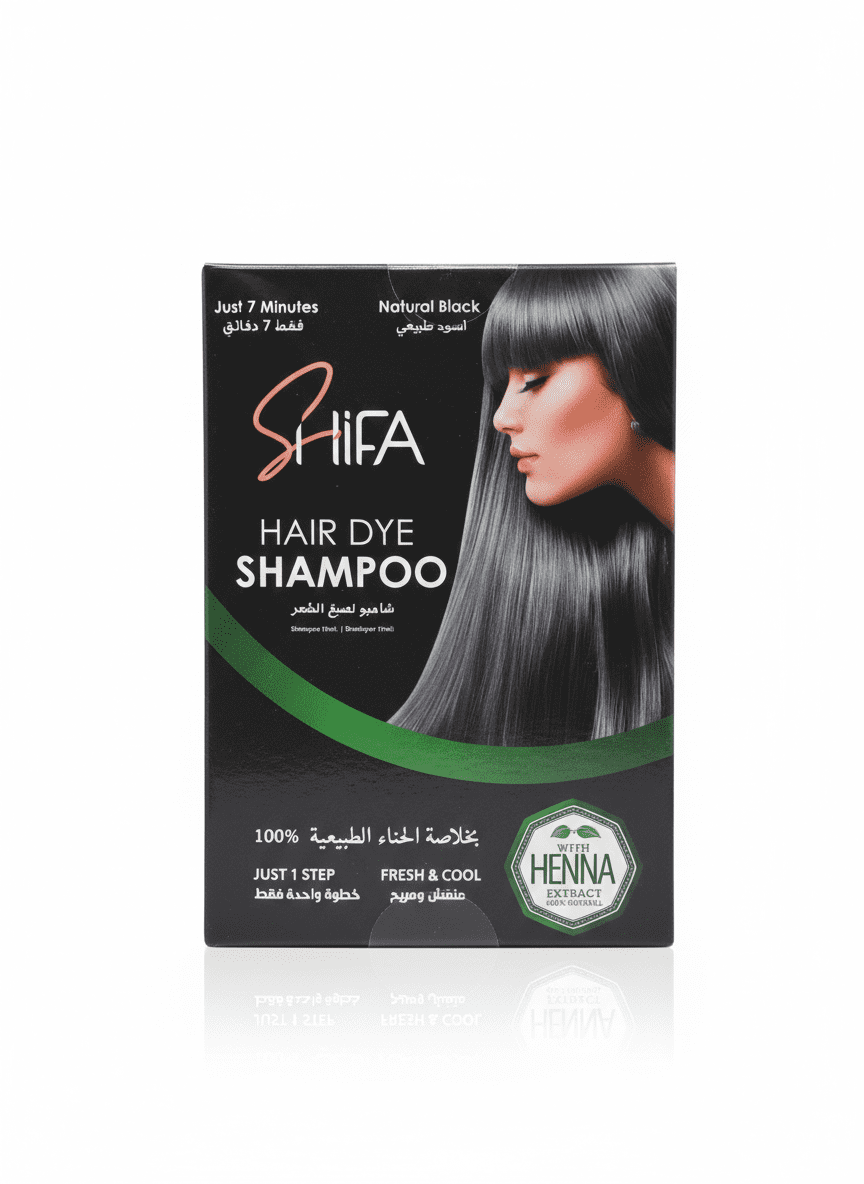 شامبو صبغة الشعر من ماركة شفا