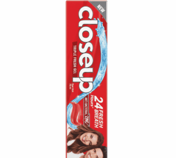 معجون أسنان جل كلوس أب تريبل فريش ريد هوت