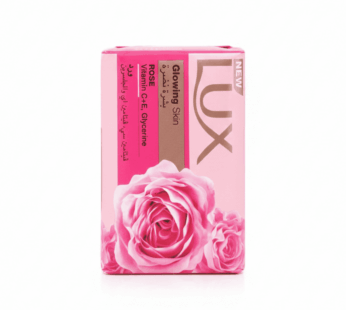 صابون لوكس (Lux) للبشرة المتوهجة برائحة الورد.