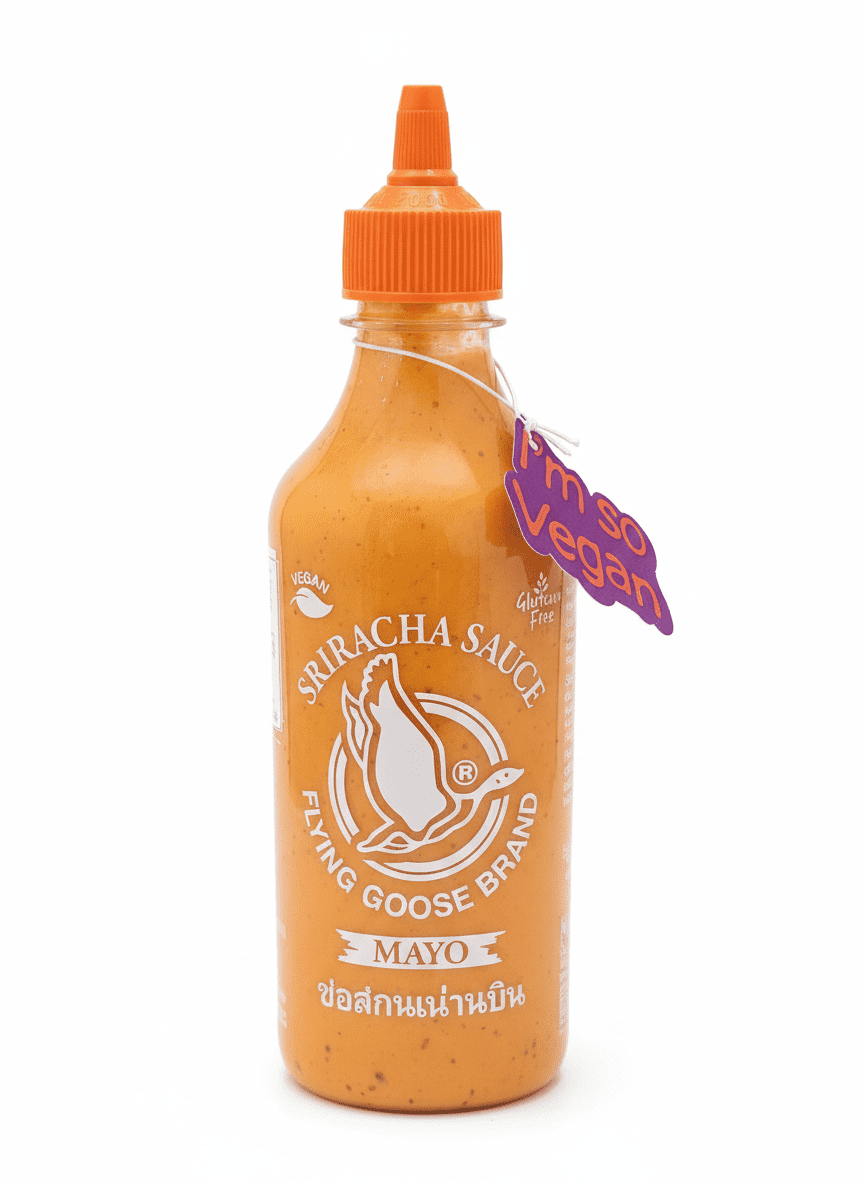 صوص سريراتشا مايونيز نباتي من ماركة "فلاينج جوس"