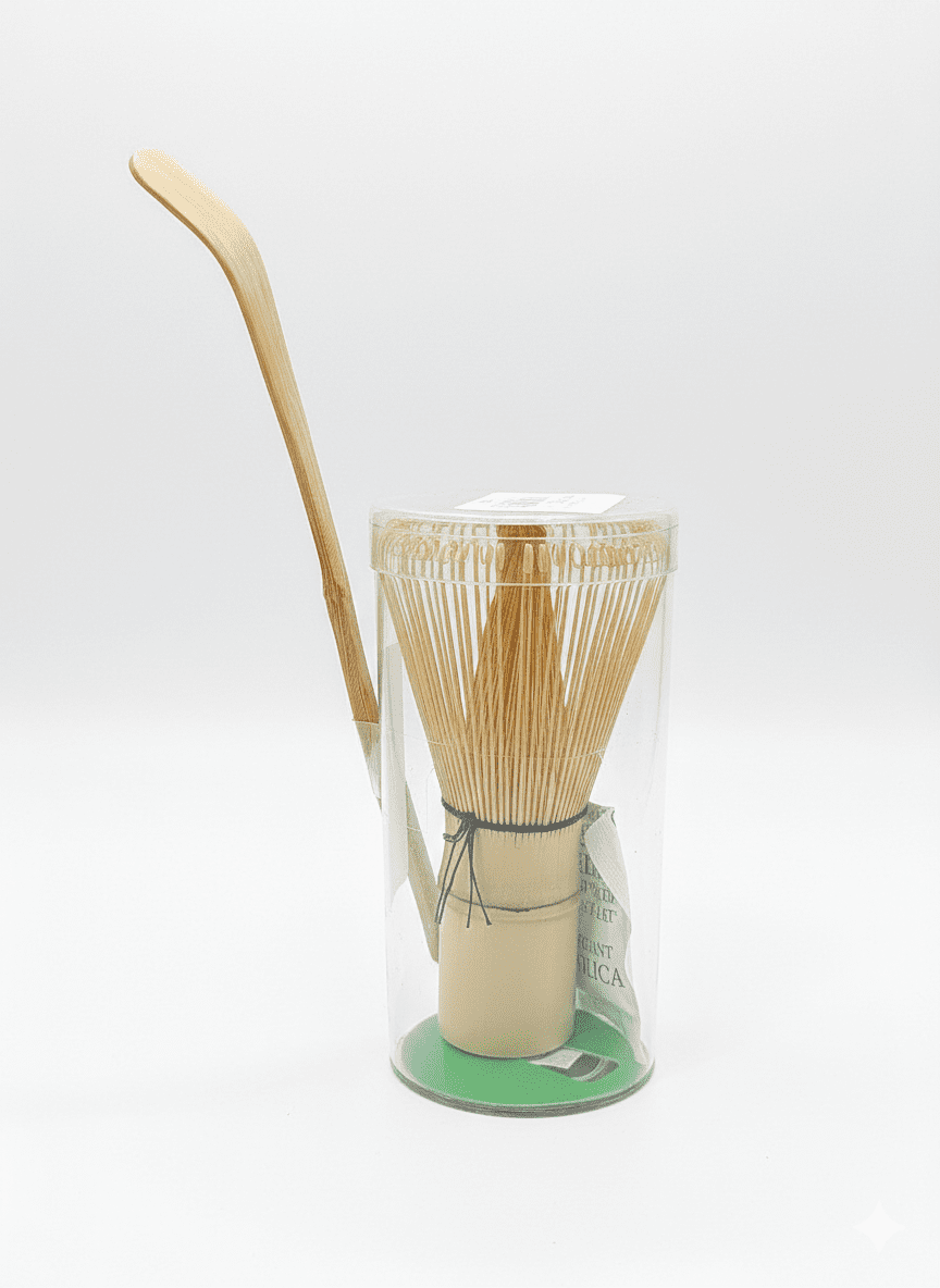 طقم أدوات تحضير الماتشا اليابانية التقليدية