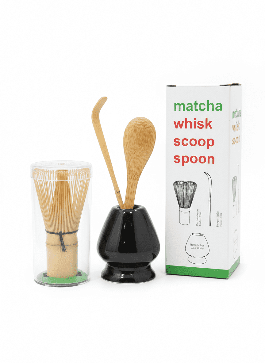 طقم أدوات تحضير الماتشا اليابانية التقليدية - Image 2