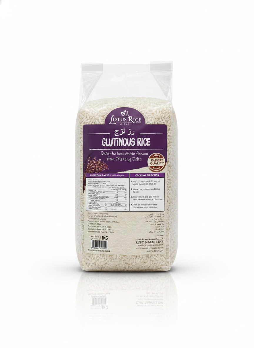 أرز لوتس جلوتينوز