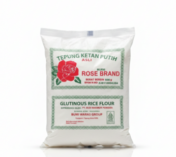دقيق الأرز اللزج من علامة Rose Brand التجارية.