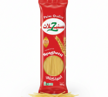 مكرونة سباغيتي من علامة “سنبلات” التجارية.