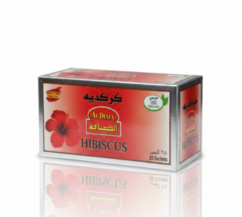 شاي أعشاب الكركديه من علامة وادي النحل