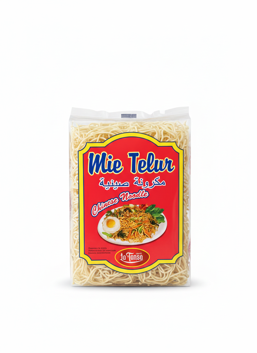 مكرونة صينية بالبيض