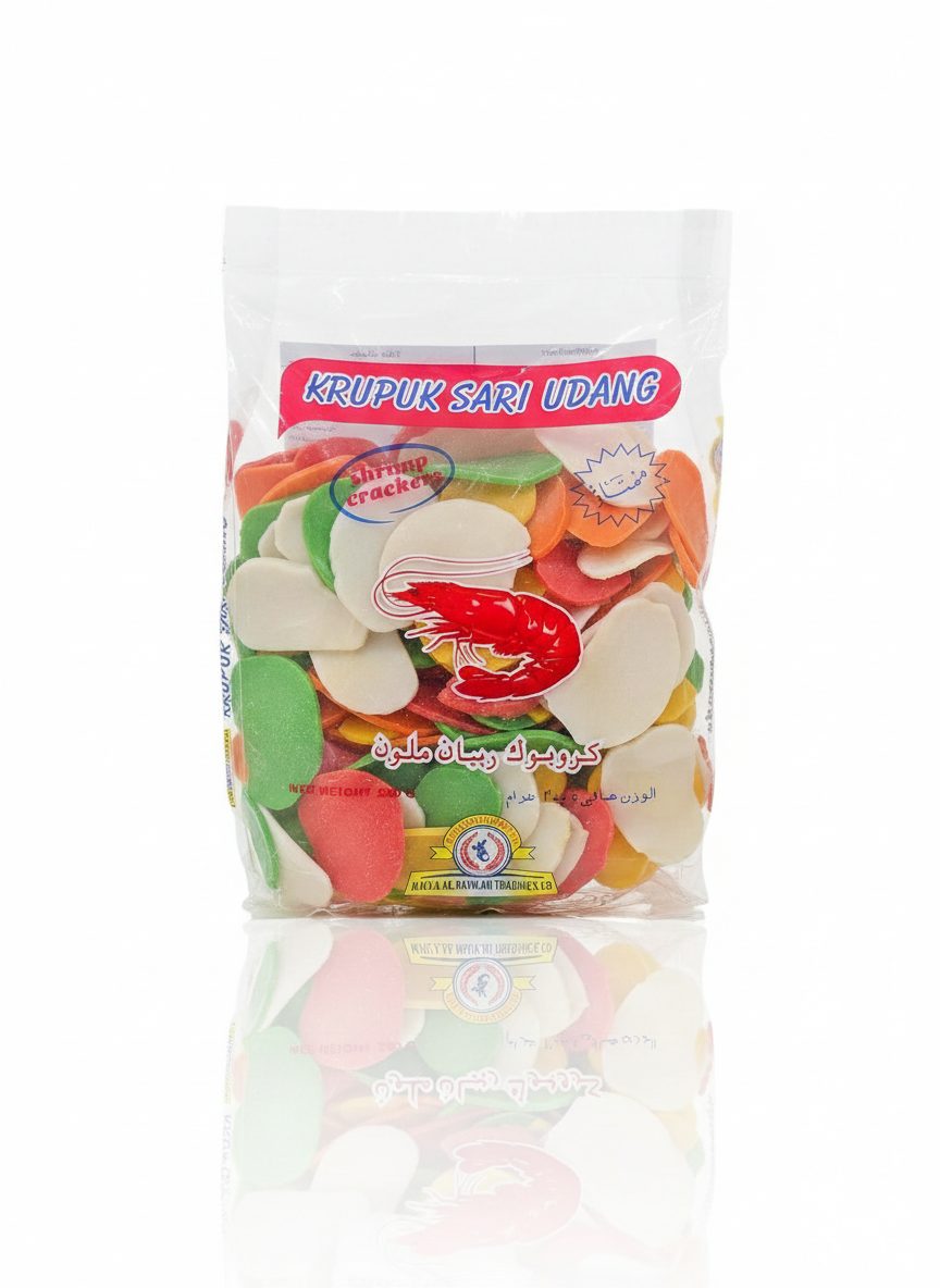 كروبوك ربيان ملون