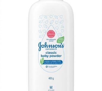 بودرة أطفال كلاسيكية بنشا الذرة من جونسون