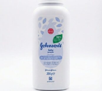 عبوة من بودرة الأطفال جونسون الطبيعية بنسبة 99%