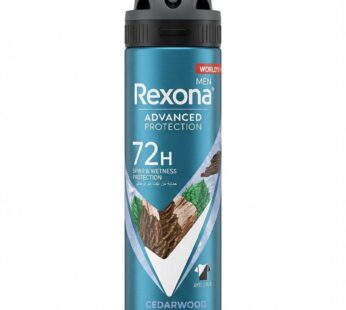 بخاخ مزيل عرق ومضاد للتعرق للرجال من ريكسونا برائحة خشب الأرز والنعناع.