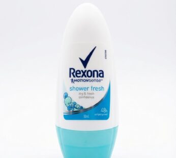 مزيل عرق ريكسونا شاور فريش بكرة دوارة مضاد للتعرق.