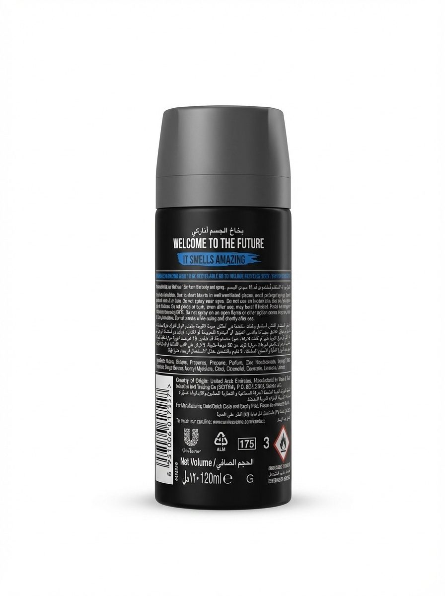 بخاخ مزيل عرق للجسم للرجال أكس أناركي - Image 2