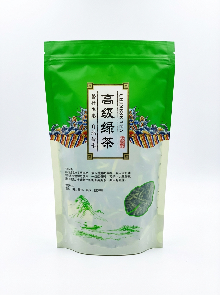 شاي أخضر صيني فاخر